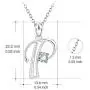 YFN Initial Necklace Sterling Silver Letters 26 Alphabet Pendant Necklace Jewelry YFN Initial Necklace Sterling Silver Letters 26 Alphabet Pendant Necklace Jewelry