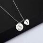 AKTAP Semicolon Necklace Mental Health Awareness Inspirational Jewelry Life is Like a Movies Write Your Own Ending Depression Anxiety Necklace Gift for Her