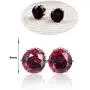 JinYu 2 Set The Vampire Diaries Elena Gilbert Opening Vervain Locket Pendant Necklace and Red Earrings with Transparent Box