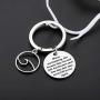 Gzrlyf Ocean Wave Keychain Inspiration Beach Gifts for Beach Lover Ocean Lover Surfer Waves are Inspiring
