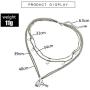 Cathercing Multilayer Lucky Star White Translucent Gemstone Choker Necklace for Women and Girls Vintage Fashion Simple Charm Unique Handmade Jewelry Accessories