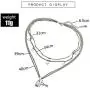 Cathercing Multilayer Lucky Star White Translucent Gemstone Choker Necklace for Women and Girls Vintage Fashion Simple Charm Unique Handmade Jewelry Accessories