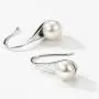 Freshwater Pearl Earrings Dangle Drop Sterling Silver Earrings 8-9mm Cultured Pearl Fine Jewelry for Women Girls