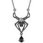 LOTIITEL Gothic Jewelry Black Skull Spider Pendant Gothic Spider Necklaces for Women Teen Girls LOTIITEL Gothic Jewelry Black Skull Spider Pendant Gothic Spider Necklaces for Women Teen Girls