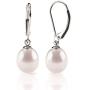 PAVOI Handpicked AAA+ Quality Freshwater Cultured Pearl Earrings Leverback Dangle Stud Pearl Earrings