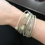AZORA Womens Leather Wrap Bracelet Handmade Pearls Beads Cuff Bangle Bracelets for Women Girls (druzy Stone) AZORA Womens Leather Wrap Bracelet Handmade Pearls Beads Cuff Bangle Bracelets for Women Girls (druzy Stone)