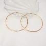 Large Gold Hoop Earrings for Women - Stainless Steel Healthy Choice for Sensitive Ears