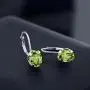 Gem Stone King Sterling Silver Green Peridot Womens Earrings 2.66 cttw Gemstone Birthstone Oval 8X6MM Gem Stone King Sterling Silver Green Peridot Womens Earrings 2.66 cttw Gemstone Birthstone Oval 8X6MM
