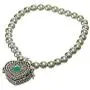 Jewelry Nexus A Prayer for My Teacher in a Blue Heart Box Stretch Inspirational Bracelet
