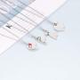 Best Friend Forever and Ever Rhinestone BFF Necklace Heart Shape Pendant Friendship Puzzle Stitching Necklace