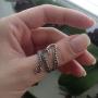 Silver Tone Steampunk Octopus Pirates of the Caribbean Necklace Earring Ring Jewelry Gift Set