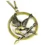 Treena Bean ''Mockingjay'' Antique Brass Colored Pendant Necklace Inspired by The Hunger Games with 30'' Chain Necklace Fashion Necklace Treena Bean ''Mockingjay'' Antique Brass Colored Pendant Necklace Inspired by The Hunger Games with 30'' Chain Necklace Fashion Necklace