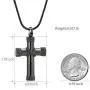 Rope Winding Cross Cremation Ashes Urn Pendant Necklace Memorial Keepsake Jewelry Lord’s Prayer Cross Ashes Necklaces Rope Winding Cross Cremation Ashes Urn Pendant Necklace Memorial Keepsake Jewelry Lord’s Prayer Cross Ashes Necklaces