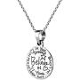 AeraVida Believe Inspirational Message .925 Sterling Silver Necklace