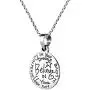 AeraVida Believe Inspirational Message .925 Sterling Silver Necklace AeraVida Believe Inspirational Message .925 Sterling Silver Necklace