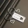 TOGON Couple Keychain Set His Crazy Her Weirdo Promise Jewelry Gift Wedding Gift for Lover Boyfriend Girlfriend 2pcs TOGON Couple Keychain Set His Crazy Her Weirdo Promise Jewelry Gift Wedding Gift for Lover Boyfriend Girlfriend 2pcs