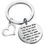 Gzrlyf to My Step Mom Keychain Stepmom Gifts Adpotive Mom Gifts