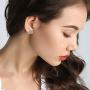 6 Pairs Fashion Vintage Drop Dangle Earrings Set for Women Bohemian Hollow Leaf Acrylic Earrings Jewelry for Gifts