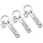 Eigso Sister Keychain Set for 2 3 4 The Love Between Sisters is Forever Sister Keychain from Sister Sister Jewelry Gift