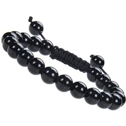 Massive Beads Natural Healing Power Gemstone Crystal Beads Unisex Adjustable Macrame Bracelets 8mm Massive Beads Natural Healing Power Gemstone Crystal Beads Unisex Adjustable Macrame Bracelets 8mm