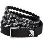 SWAROVSKI Womens Leather Look Crystal Power Bracelet Collection