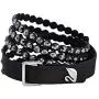 SWAROVSKI Womens Leather Look Crystal Power Bracelet Collection SWAROVSKI Womens Leather Look Crystal Power Bracelet Collection