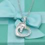 ACJNA 925 Sterling Silver Unicorn Pendant Necklace Jewelry for Girl Women