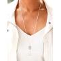Yalice Boho Arrow Pendant Necklace Chain Long Drop Pendant Necklaces Jewelry for Women and Girls