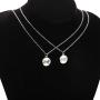 FUSTMW 3 Pinky Promise Necklace Pinky Swear Best Friends Gift Sisters Necklaces Friendship Jewelry