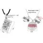 KESOCORAY Stranger Things Charm Necklace Eleven Alphabet Light Demogorgon Halloween Cosplay Movie Jewelry Stylish Silver Collection for Fans