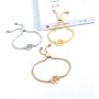 kelistom Life Tree Charm Stainless Steel Bracelet for Women Teen Girls, 18K Gold/Rose Gold/White Gold Plated Adjustable Link Chain Bracelet Gift Friendship