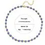 Dcfywl731 Evil Eye Choker Pendant Necklace for Women Dainty Cute Handmade Tiny Bead Necklace for Teen Girls Dcfywl731 Evil Eye Choker Pendant Necklace for Women Dainty Cute Handmade Tiny Bead Necklace for Teen Girls