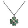 FM FM42 Temperature Sensing Color Changing Pendant Necklace with 19.29'' Stainless Steel Rolo Chain (18 Styles)