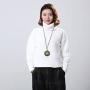 COOSTUFF ANNA Womens Pendant Necklace Wood Handmade Jewelry Long Rope Sweater Necklace for Woman