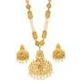 Bindhani Bollywood Style Jewellery Traditional Wedding Bridal Gold Plated Kundan Pearl Mala Pendant Necklace Earrings Jewelry Set for Women by Indian Artisan Bindhani Bollywood Style Jewellery Traditional Wedding Bridal Gold Plated Kundan Pearl Mala Pendant Necklace Earrings Jewelry Set for Women by Indian Artisan