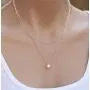 Yfe Layering Pearl Choker Necklace Double Layered Pearl Pendant Necklaces for Women and Girls Minimal Necklace Jewelry Gold (Gold 2 layers) Yfe Layering Pearl Choker Necklace Double Layered Pearl Pendant Necklaces for Women and Girls Minimal Necklace Jewelry Gold (Gold 2 layers)