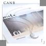 CanB Moon Pendant Necklace Chic Crystal Necklace Jewelry Silver Chain Fashion Necklace for Women and Girls