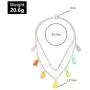 Layered Lock Necklace Punk Gothic Resin Gummy Cartoon Bear Link Chain Pendant Necklace Colorful Rock Hip Hop Transparent Butterfly Dinosaur Animal Choker Necklace for Women Girls Party Jewelry Gift