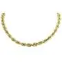 Hollow Rope Chain Real 10K Yellow Gold Necklace 2.5MM 16'' to 28'' Hollow Rope Chain Real 10K Yellow Gold Necklace 2.5MM 16'' to 28''