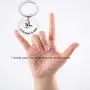 AKTAP Sign Language Jewelry I Love You to The and Back Keychain ASL Sign Language Gift Interpreter Gift ASL Jewelry