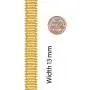 LIFETIME JEWELRY 13mm Riccio Bar Bracelet 24k Real Gold Plated for Women and Men