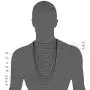 Jstyle Stainless Steel Link Curb Chain Necklace for Men Women 3 Pcs 3.5mm