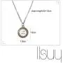 LLsuy Alpha Kappa Alpha Necklace Sorority Jewelry AKA Sorority Gifts for Women Girls LLsuy Alpha Kappa Alpha Necklace Sorority Jewelry AKA Sorority Gifts for Women Girls