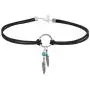 MJartoria Native American Bohemian Feather Charm Handmade PU Leather Choker Necklace MJartoria Native American Bohemian Feather Charm Handmade PU Leather Choker Necklace