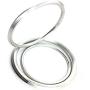 DevDeep (Family Pack Set of 3) Punjabi/Sikh Steel Kada/Kara Men/Women/Kid Internal Dia 6.7CM,6CM & 3.5