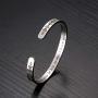 Memorial Gift for Women Girls God Has You in His Arms I Have You in My Heart Cuff Bangle Bracelet