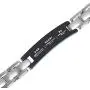 Crosstraxx Serenity Motivational Prayer Bracelet - Titanium Magnetic Therapy Encouragement Jewelry - Unisex, Adjustable