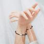 VU100 2PCS Magnetic Mutual Attraction Couple Bracelet Vow of Love Matching Gift for Couple Bestfriend