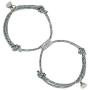 Couple Magnetic Bracelet Set Mutual Attraction Rope Braided Couple Valentines Day Bracelets Gift Jewelry Set for Couple Women Men His and Hers