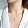 Rikelus 925 Sterling Silver Sea Turtle Pendant Necklace Jewelry Gifts for Christmas Birthday